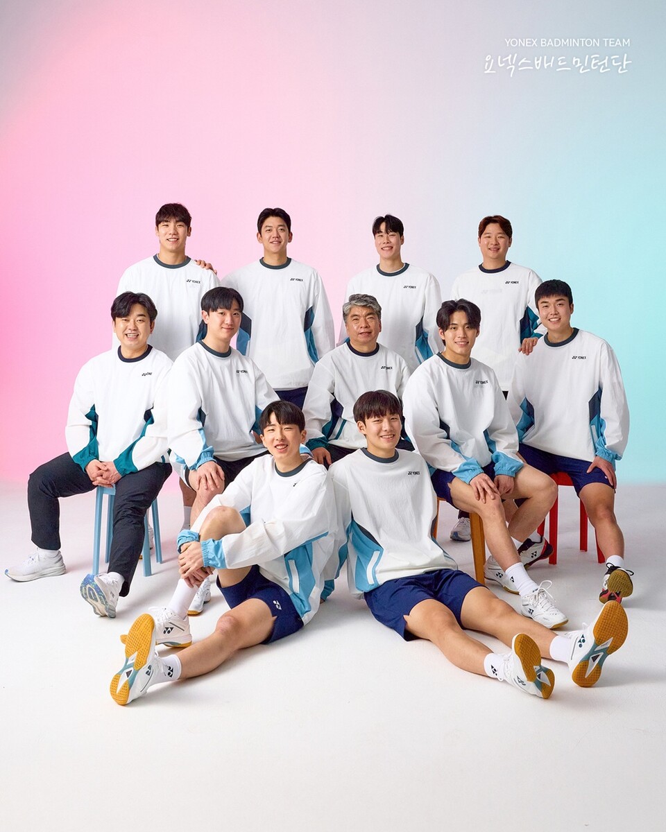2025 요넥스 배드민턴단 단체 사진. /요넥스코리아 제공