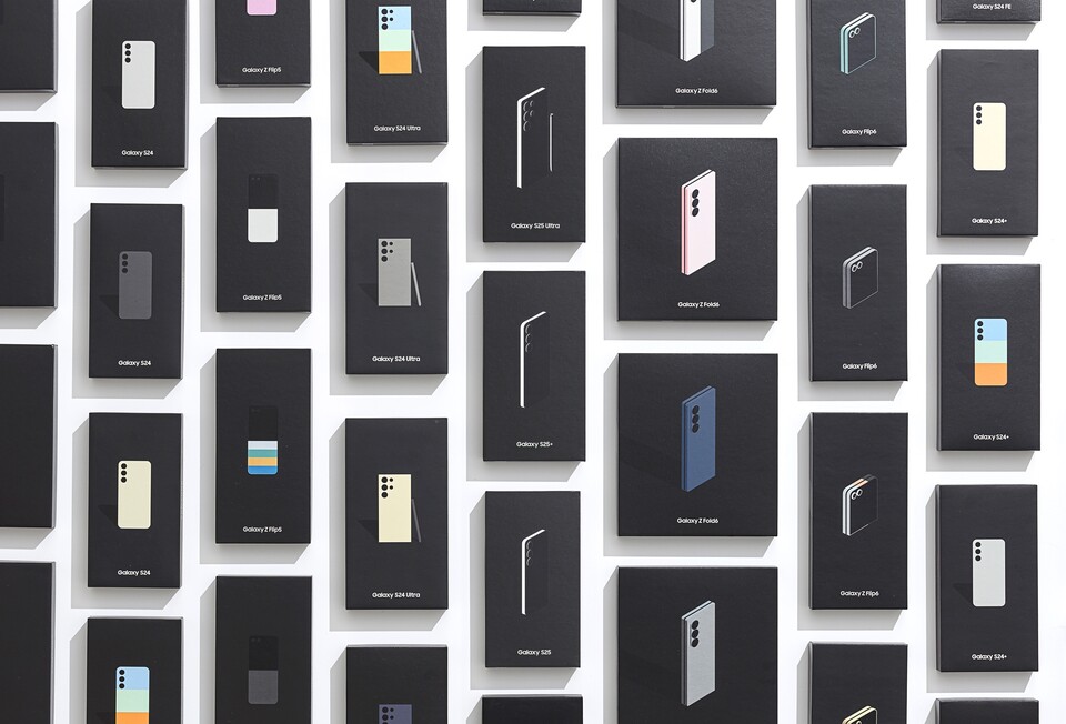 'IDEA 2025'에서 금상을 수상한 '삼성 모바일 디자인 비주얼 아이덴티티 시스템(Samsung Mobile Design Visual Identity System)'./삼성전자 