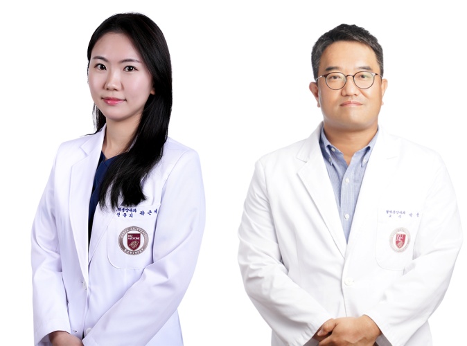 고려대학교 안망병원 혈액내과 곽근예, 박용 교수./고려대학교 안암병원 제공