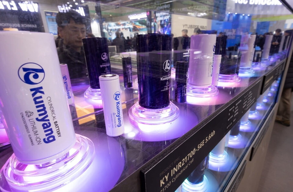 '인터배터리 2025' 금양 부스./ 연합뉴스 제공