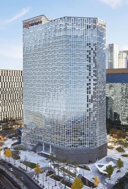 한화그룹 본사 사옥 전경./한화