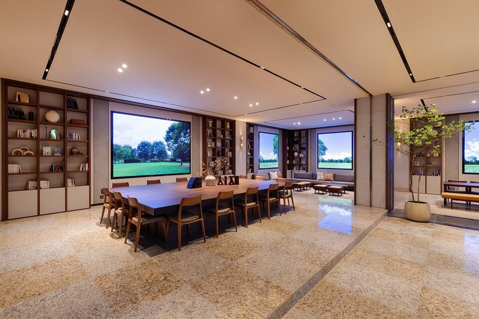 소노캄 경주 북카페 서재 모습. /소노인터내셔널 제공