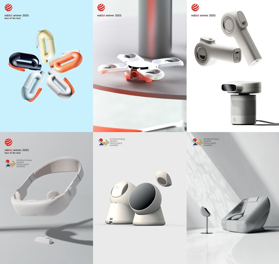 왼쪽 위부터 시계방향으로 Break, Saga, Tak!, Re:mine, Beti, Lucid. 사진/삼성생명