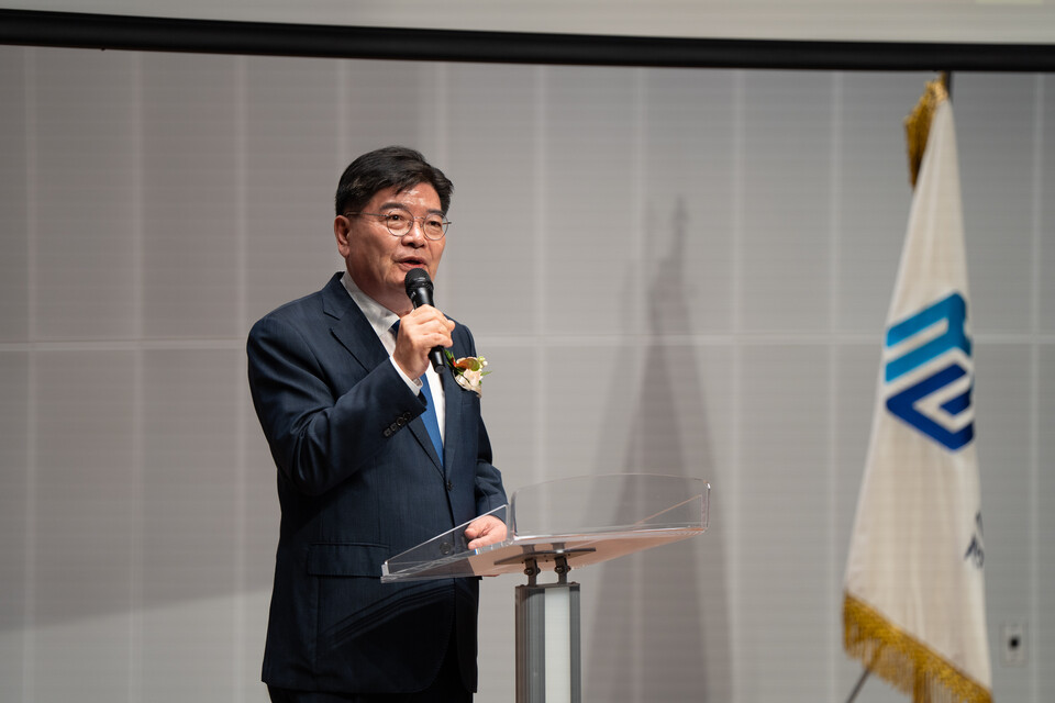 경기주택도시공사(GH)는 22일 김용진 전 기획재정부 2차관이 제13대 사장으로 공식 취임했다./ GH 제공