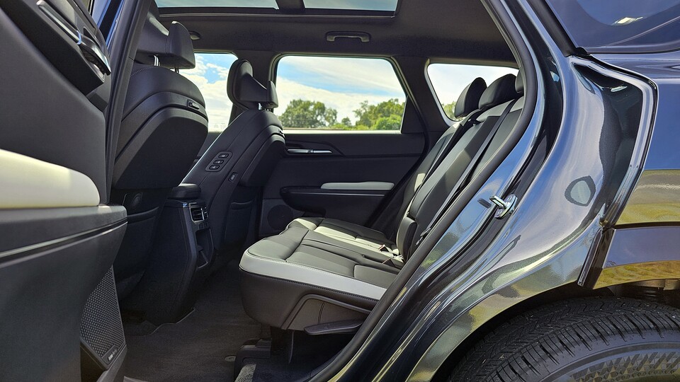 더 기아 'EV5 GT라인'의 2열 좌석./ 곽호준 기자