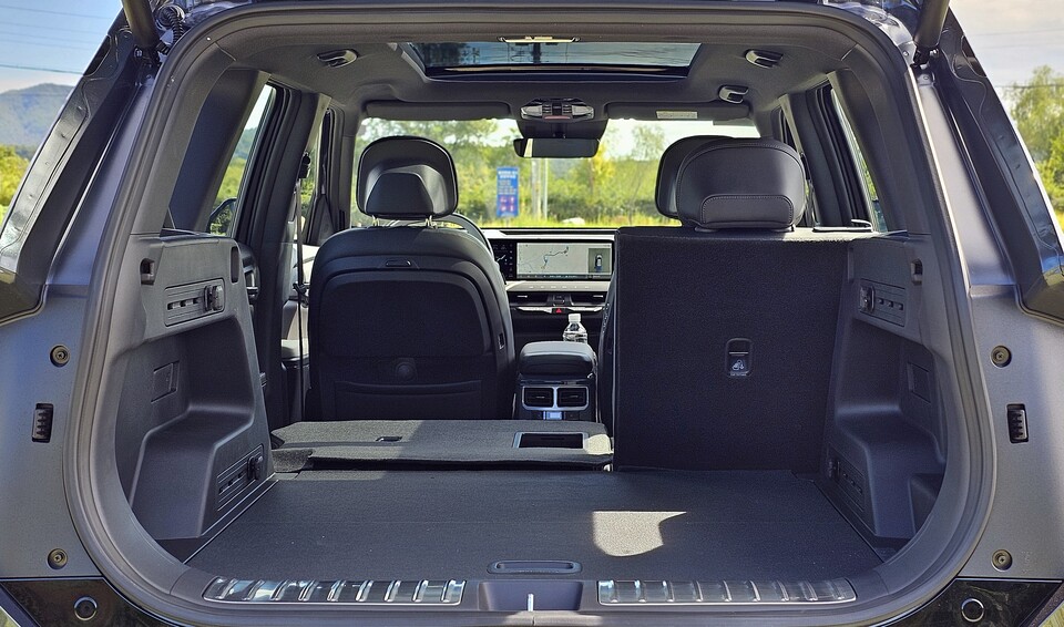 더 기아 'EV5 GT라인'의 트렁크 공간./ 곽호준 기자