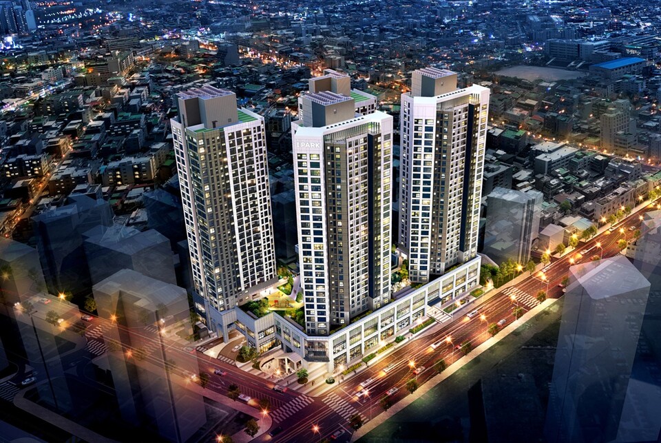 상봉 센트럴 아이파크 조감도./HDC현대산업개발