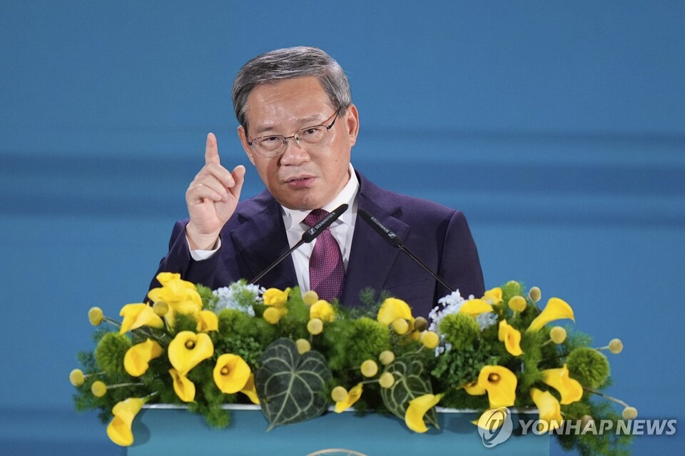 리창 중국 국무원 총리 / AP 연합뉴스 제공