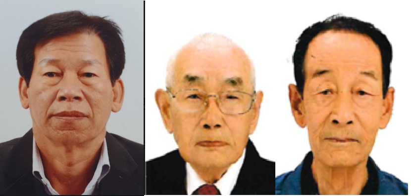 왼쪽부터 박용덕, 김동수, 고정근. 사진=군위군 제공