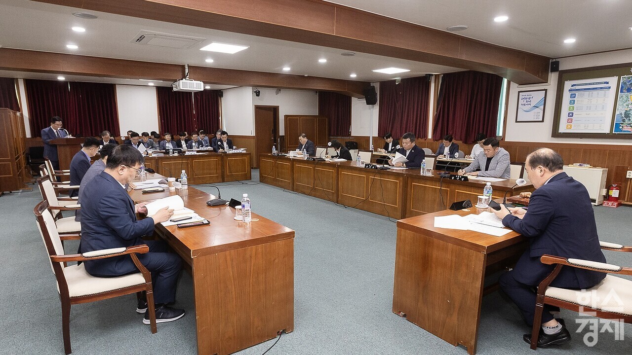 ▲제151회 광양만권경제자유구역 조합회의 (사진=광양경자청)