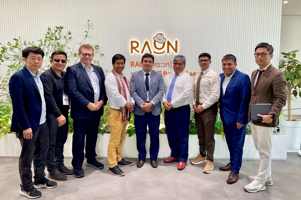 세미나에 참석한 페루 정부, 한국지능정보사회진원(NIA), 라온시큐어 관계자./라온시큐어