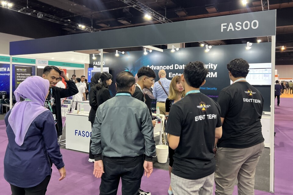 CyberDSA 2025 파수 부스./파수