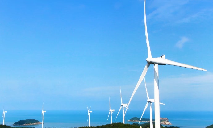전남 신안 임자도 해상 풍력./ 전라남도 제공