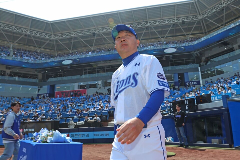 박진만 감독. /삼성 라이온즈 제공