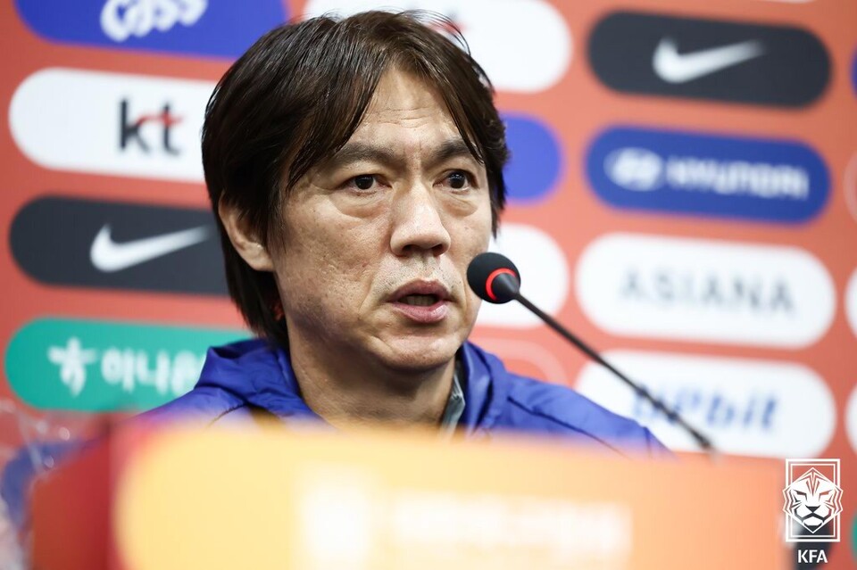  홍명보  축구 대표팀 감독. /대한축구협회 제공