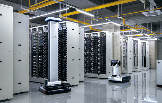 네이버 데이터센터 ‘각 세종’ 내  서버 모습/네이버 제공