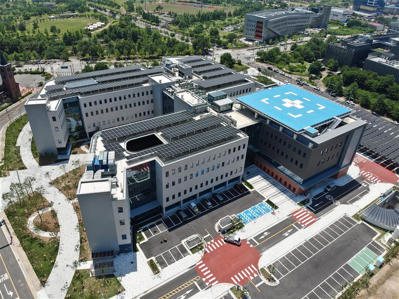 국립소방병원 전경./동부건설