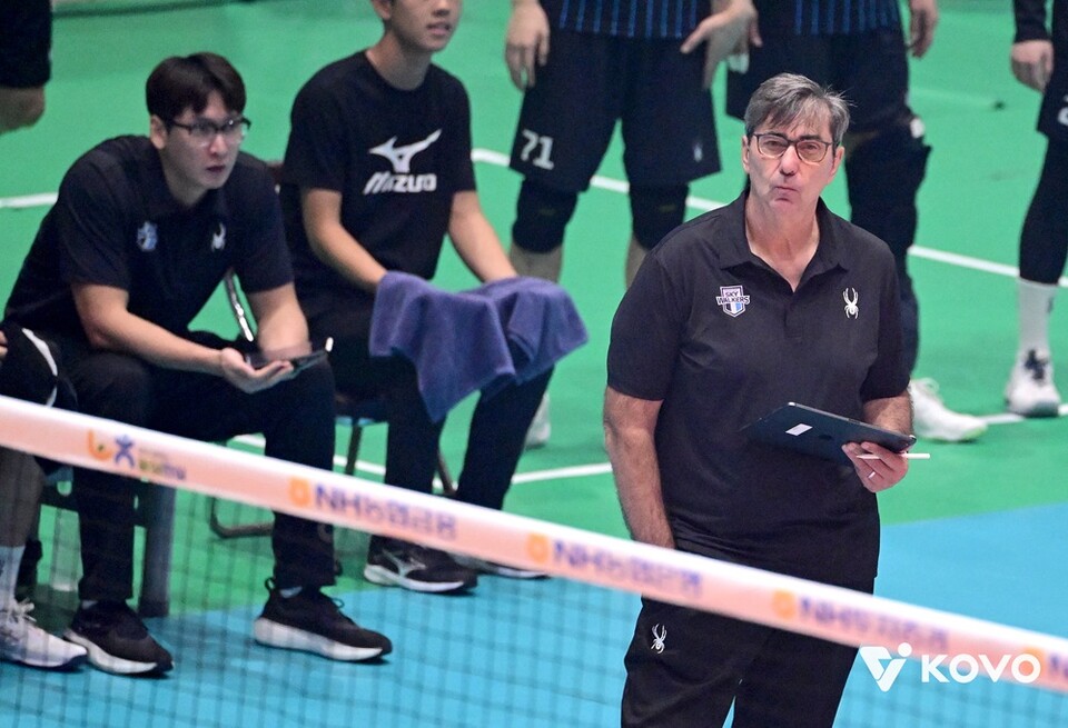 필립 블랑 현대캐피탈 감독. /KOVO 제공