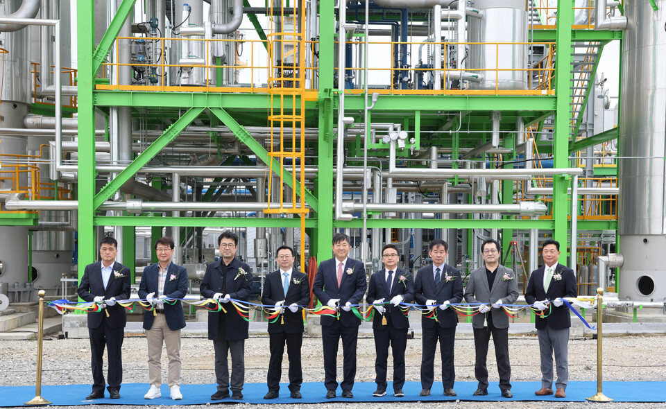 평택 CO2 실증시설 준공식 기념사진./현대건설