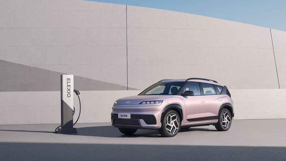 현대차 준중형 전기SUV '일렉시오'의 외관./베이징현대