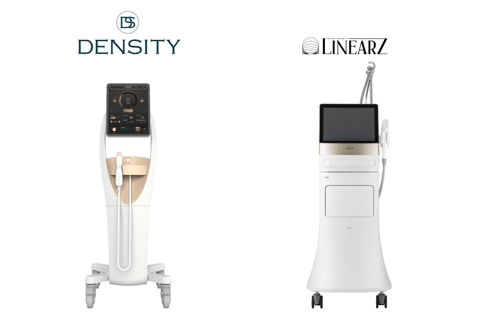 제이시스메디칼의 고주파 의료기기 ‘덴서티’, ‘리니어지’./제이시스메디칼 제공