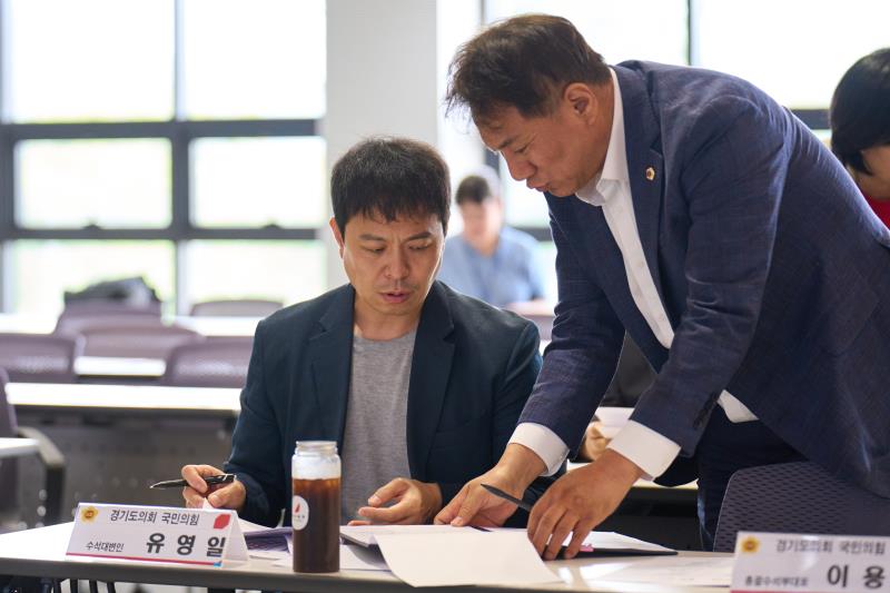 초선임에도 유 의원은 전반기 도시환경위원장, 후반기 부위원장, 당내 대표단 3기 정무수석과 4기 수석대변인을 맡아 의정 리더십을 발휘했다./ 경기도의회 제공