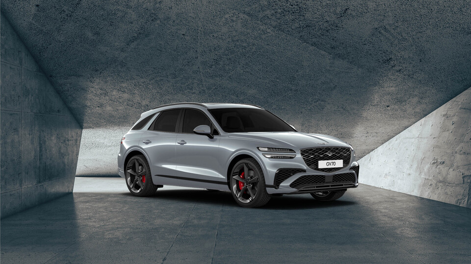연식변경 모델 '2026 GV70'의 외관./제네시스
