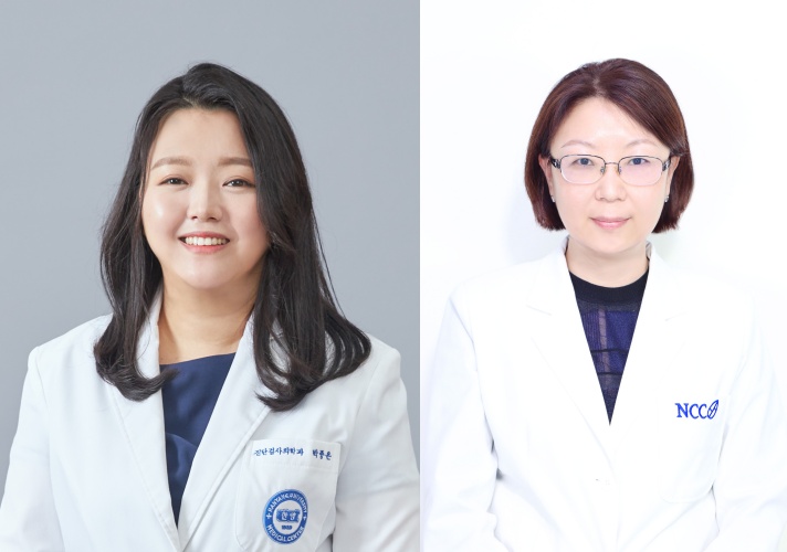 (왼쪽부터) 박종은 한양대 구리병원 진단검사의학과 교수, 공선영 국립암센터 표적치료연구과 교수./각 병원 제공