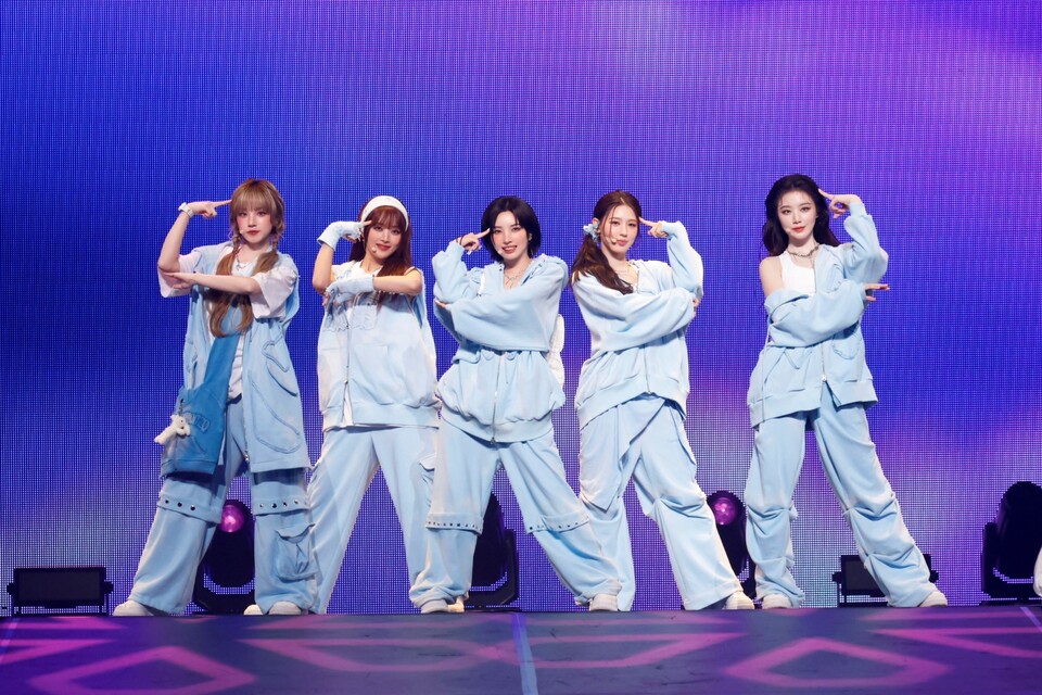 그룹 i-dle (아이들)의 일본투어 고베 공연 현장. /큐브엔터테인먼트 제공