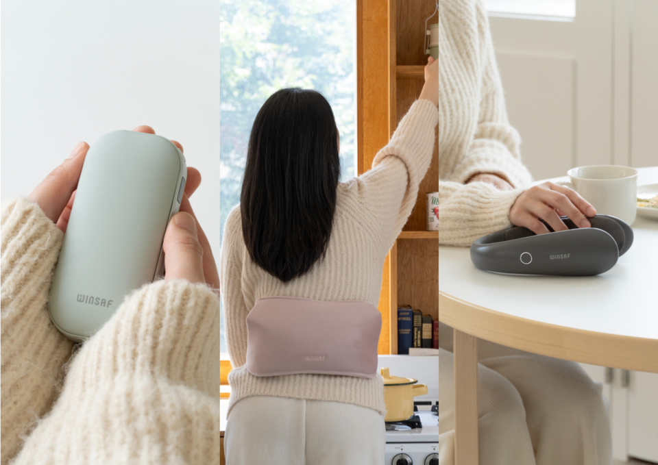 윈세프가 추운 겨울을 대비하는 겨울 가전 라인업을 공개했다./윈세프