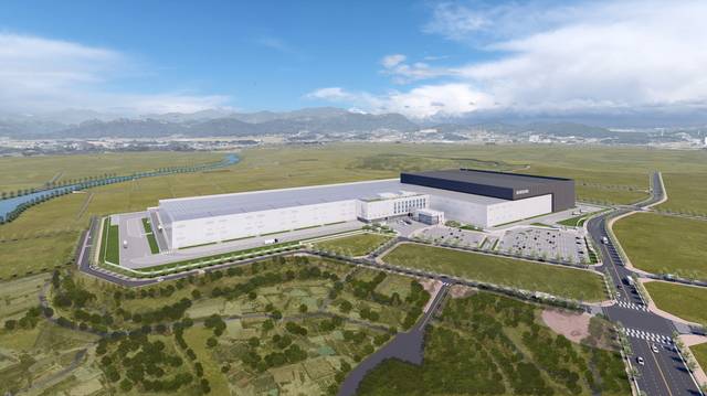 전북특별자치도 고창군 고수면에 들어서는 삼성전자 스마트허브단지(물류센터) 조감도./고창군