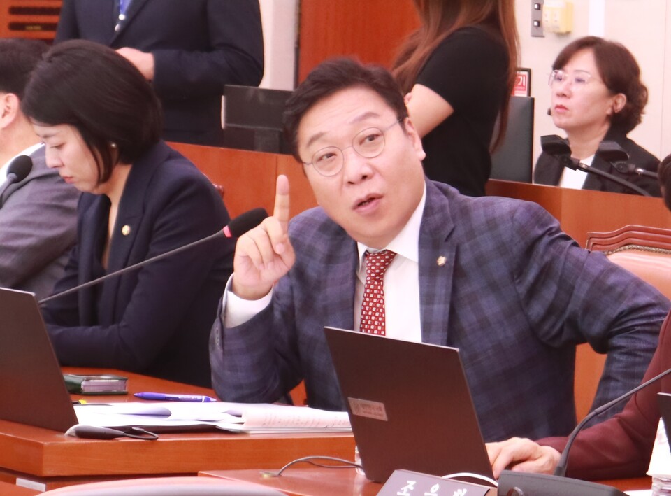 국회 문화체육관광위원회 소속 국민의힘 정연욱 의원(부산 수영구)의 의정 활동 모습. 사진=정연욱 의원실