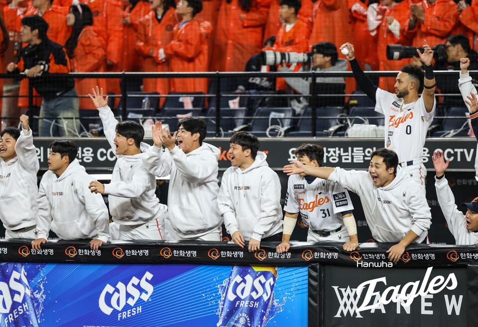 프로야구 한화 이글스가 2006년 이후 19년 만에 한국시리즈 진출에 성공했다. /한화 이글스 제공