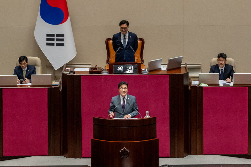 국회 교육위원회 소속 김대식 의원의 의정 활동 모습. 사진=김대식 의원실