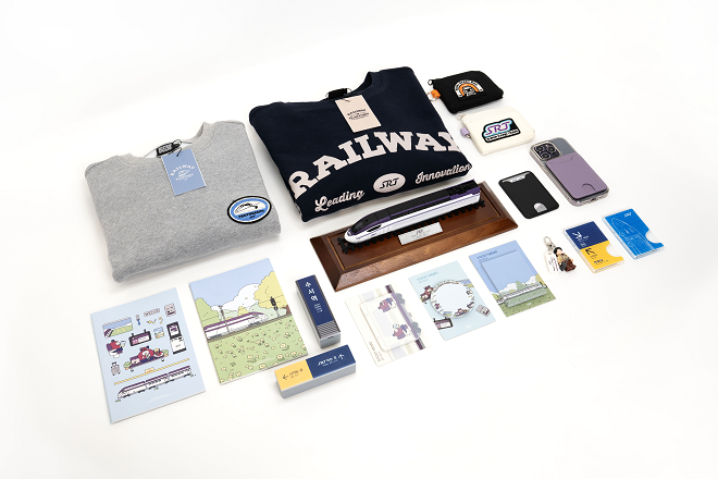 에스알은  ‘SRT 굿즈 2025 가을/겨울(A/W) 에디션’ 17종을 공개했다./에스알