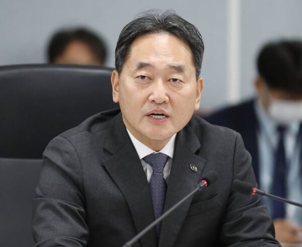 답변하는 김태현 국민연금공단 이사장./ 연합뉴스