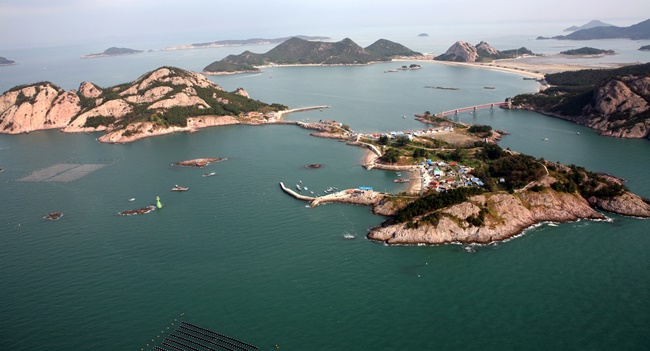 고군산군도 전경./군산시