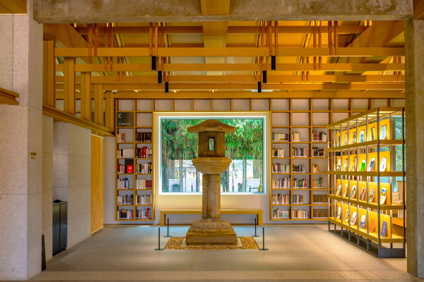 경주국립박물관 내 신라천년서고 모습. /한국관광공사 제공