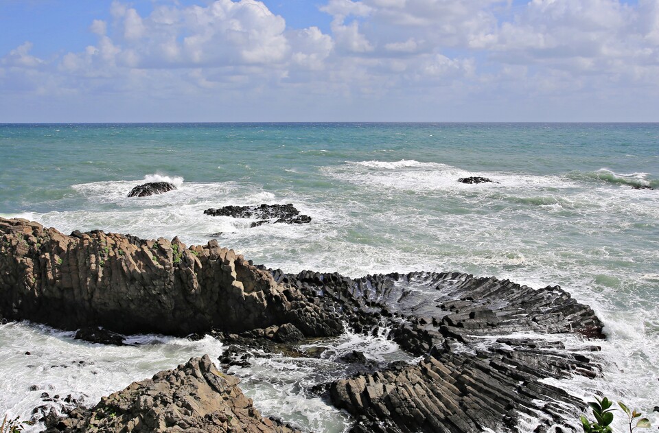 다양한 형태의 주상절리 모습. /한국관광공사 제공