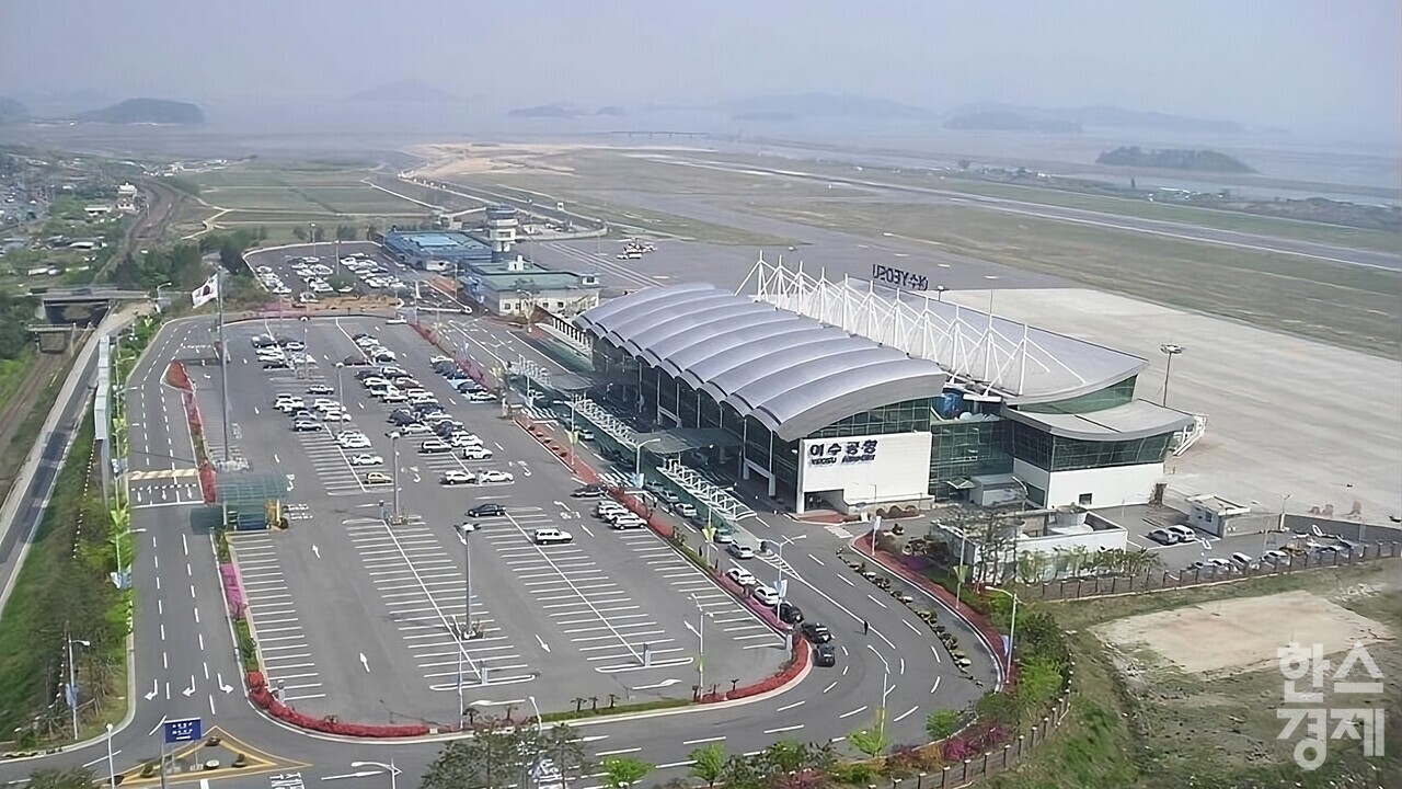 ▲여수공항 전경 (사진=전남도)