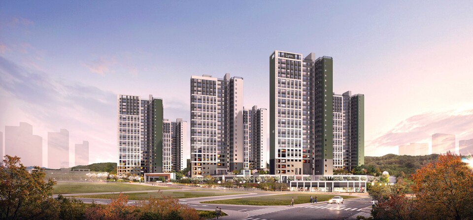 남양뉴타운 우미린 에듀하이 투시도 석경./우미건설