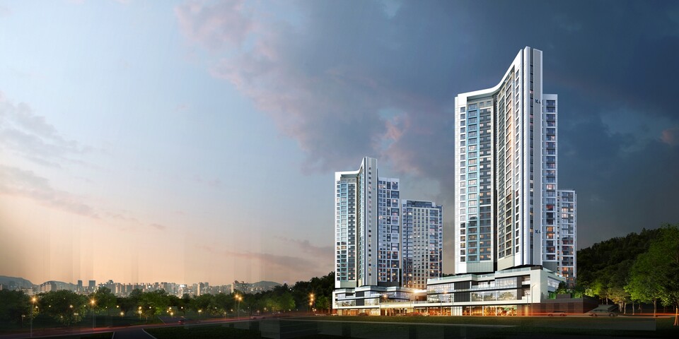 도룡자이 라피크 투시도./GS건설