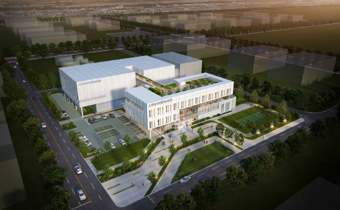 새만금 스마트 수산가공 종합단지 조감도./군산시