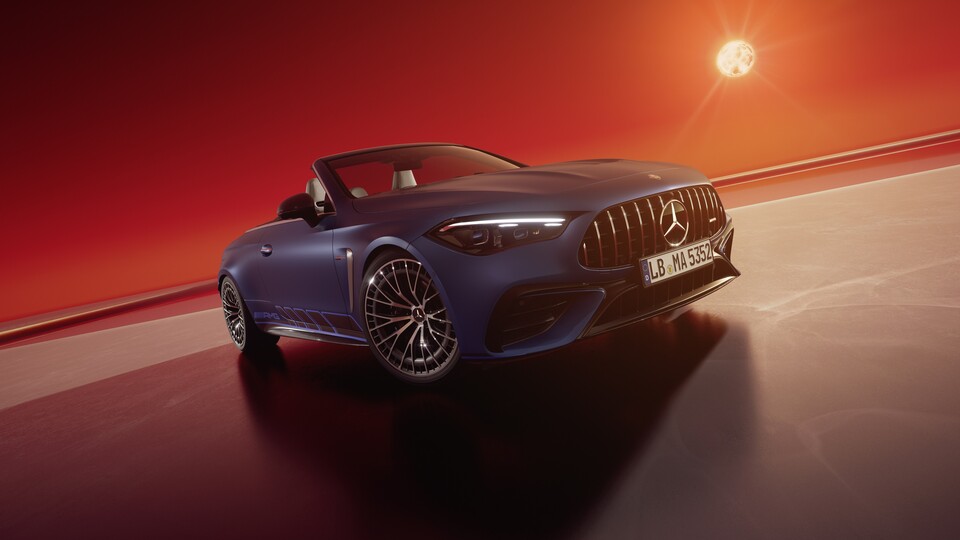 메르세데스-AMG CLE 53 4MATIC+ 카브리올레 리미티드 에디션 외관./메르세데스-벤츠 코리아