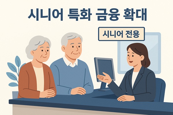 은행권이 1000만 시장으로 자리 잡은 시니어 금융 확대에 잰걸음을 보이고 있다. /챗지피티 