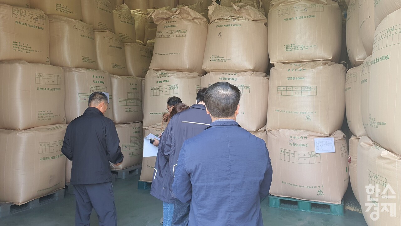▲재고조사 (사진=전남도)