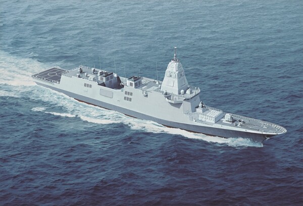 한국형 차기구축함(KDDX) 조감도./HD현대중공업