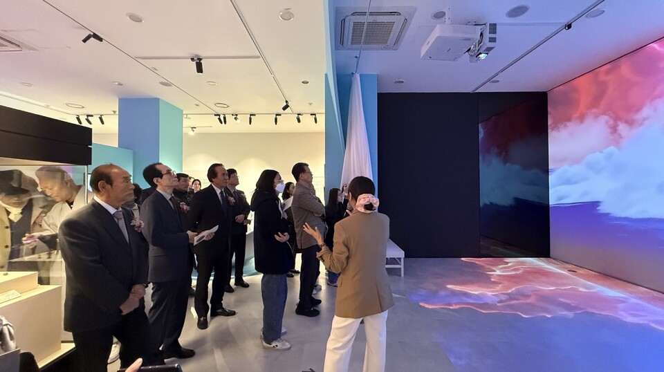 삼성현역사문화관 특별기획전시 관람. 사진=경산시