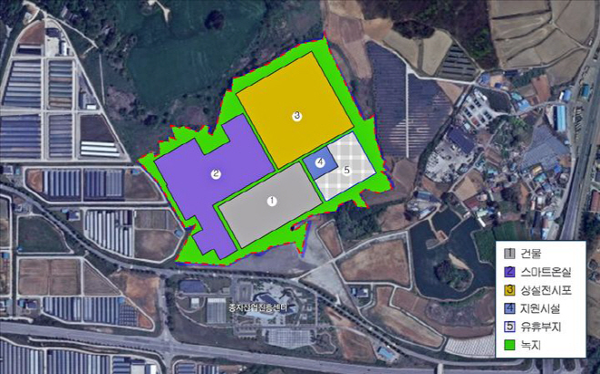 '종자산업 혁신클러스터 조성사업' 계획도./김제시