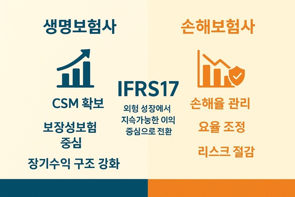보험업계가 신 회계기준(IFRS17) 도입 이후 질적 성장 중심의 새로운 경쟁 국면에 접어들었다. 사진/쳇 gpt